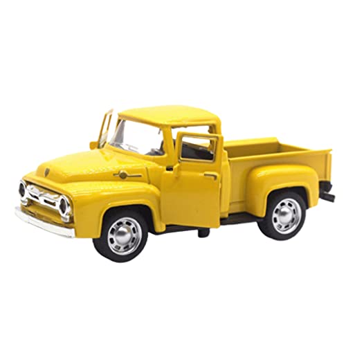 Kelisdi Legierung Auto Modell Vintage Truck für Weihnachten Home Office Desktop Dekoration Kinder Festival Geburtstag Geschenk Dekorationen Vorlage LKW Modell von Kelisdi