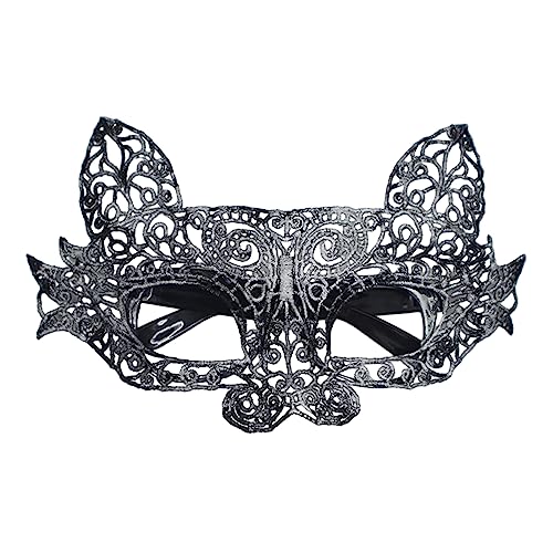 Kelisdi Maskerade Halbgesichts-Augenmaske aus Spitze für Kostüme, Weihnachten, Halloween, Mädchen, Frauen, Karneval Kelisdi Maskerade Halbgesichts-Augenmaske aus Spitze für Kostüme, Weihnachten, Halloween, Mädchen, Frauen, Karneval von Kelisdi