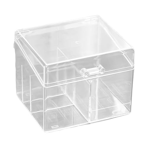 Kelisdi Mehrzweck-Aufbewahrungsbox aus Acryl für sicheren Schutz von Kreditkarten, Reisepässen, Spielkarten, staubdicht, Organizer, Schutzhülle, Acryl-Kartenetui von Kelisdi