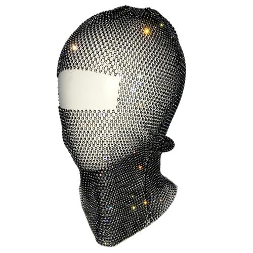 Kelisdi Strass-Hut, elastisch, glänzend, Nachtclub, Halloween, Karneval, Festival, Clubwear, Erwachsenenhut Kelisdi Strass-Hut, elastisch, glänzend, Nachtclub, Halloween, Karneval, Festival, Clubwear, Erwachsenenhut von Kelisdi