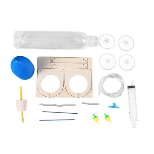 Luftdruck Auto Modellbau Projekt Wissenschaft Experiment Kits für Physik Studie für Hands On Bildung Wissenschaft Experiment Kits Luftantrieb Auto Modellbau Set Kinder von Kelisdi