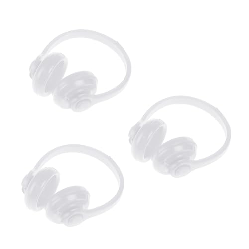 Schwarz Rot Weiß Puppenhäuser Kopfhörer für Miniaturszenen Headset Design Puppenhäuser Szene Zubehör Schwarz Rot Weiß Puppenhäuser Kopfhörer für Miniaturszenen Headset Design Puppenhäuser Szene Zubehör von Kelisdi