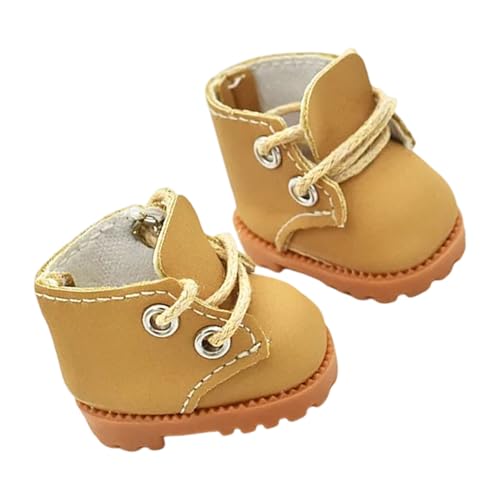 Stilvolle Schnürstiefelette für 17 cm lange Gelenkpuppe, detaillierter Schuh für Anime, sitzende Figur, Puppen-Display, Zubehör, Sammlerstück, Puppe, Mode-Accessoires Stilvolle Schnürstiefelette für 17 cm lange Gelenkpuppe, detaillierter Schuh für Anime, sitzende Figur, Puppen-Display, Zubehör, Sammlerstück, Puppe, Mode-Accessoires von Kelisdi