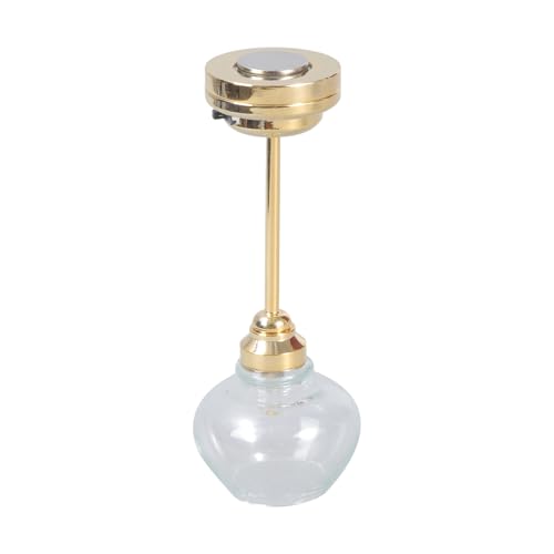 Wohnzimmer Deckenlampe Möbel Puppenhaus Miniatur Pretend Play Zubehör Lebensszene Rollenspiel Hobby Collection Miniatur Runde Glas Lampenschirm für Puppenhäuser Wohnzimmer Deckenlampe Möbel Puppenhaus Miniatur Pretend Play Zubehör Lebensszene Rollenspiel Hobby Collection Miniatur Runde Glas Lampenschirm für Puppenhäuser von Kelisdi