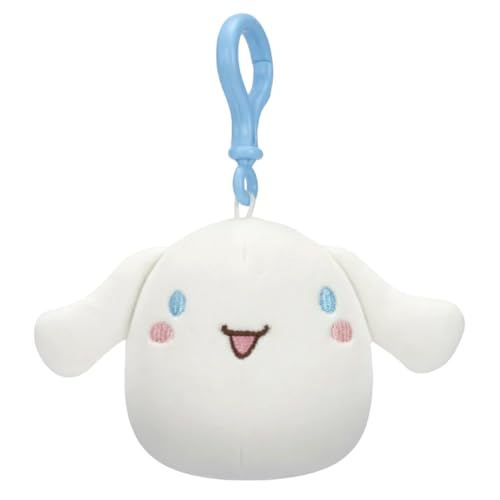 Squishmallows Sanrio Little Plush Clip On - Cinnamonroll von Kellytoy