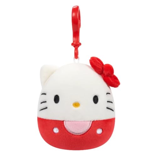 Squishmallows Sanrio Little Plush Clip On - Hello Kitty von Kellytoy