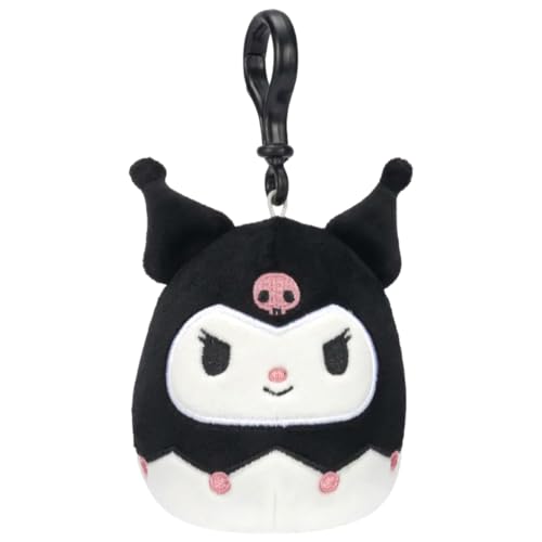 Squishmallows Sanrio Little Plush Clip On - Kuromi von Kellytoy