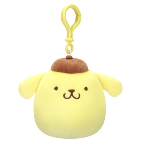 Squishmallows Sanrio Little Plush Clip On - Pompompurin Squishmallows Sanrio Little Plush Clip On - Pompompurin von Kellytoy