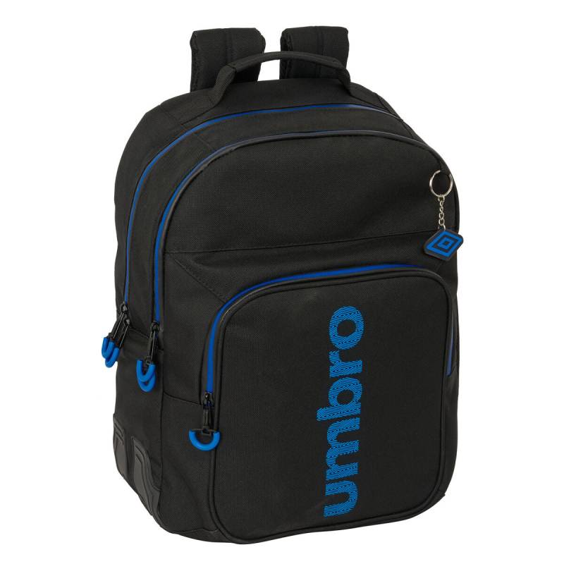 Schulrucksack Kelme Jet black Schwarz 32 x 42 x 15 cm von Kelme