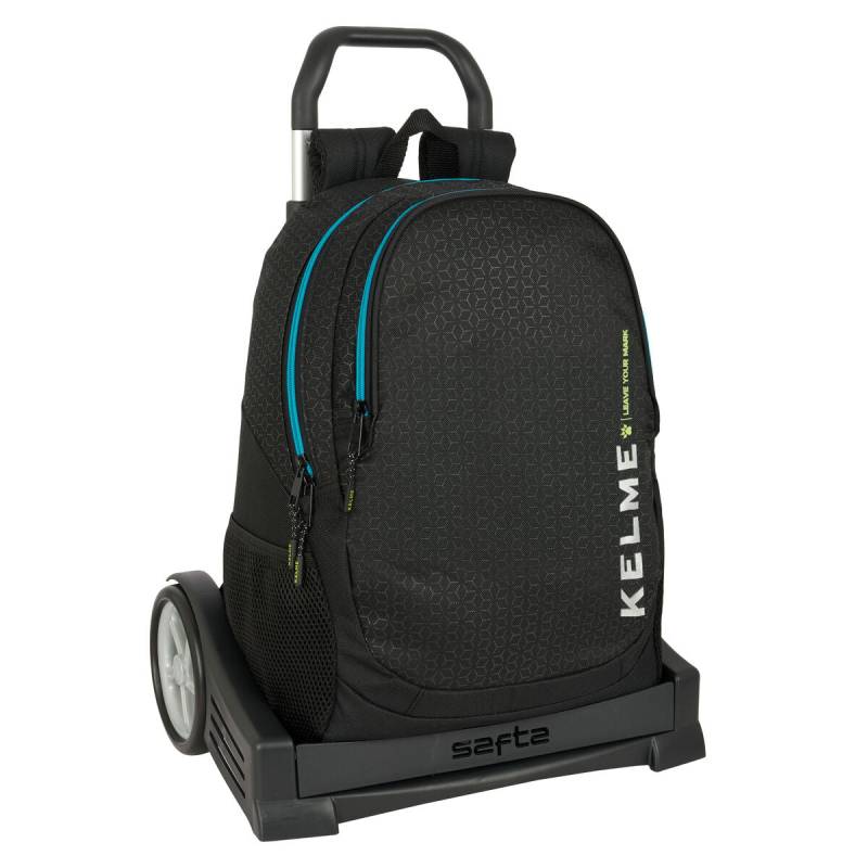 Schulrucksack mit Rädern Kelme Iron Schwarz 32 x 44 x 16 cm von Kelme