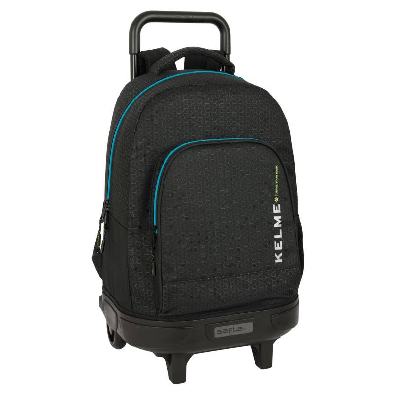 Schulrucksack mit Rädern Kelme Iron Schwarz 33 x 45 x 22 cm von Kelme