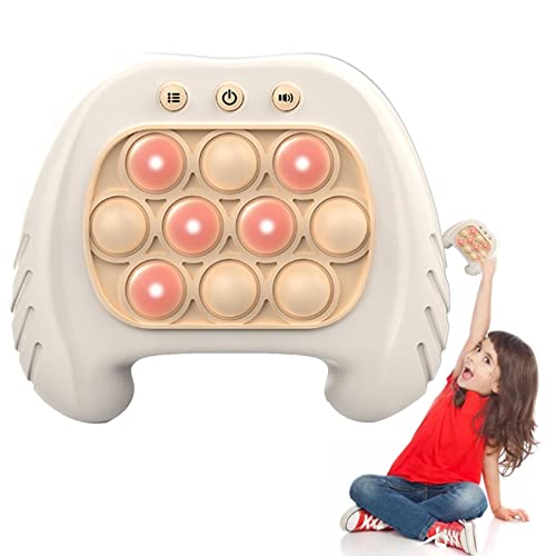 Pop Push It Sensory Fidget Toys - Light Up Pattern Popping Games -2023 Neue Push Bubble Pop Puzzle Game Machine für Kinder Erwachsene Stressabbau Spielzeug von Keloc