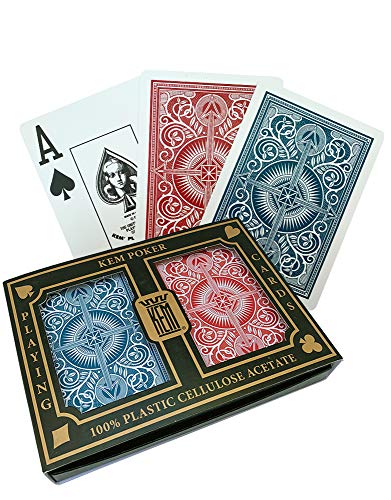 Kem US Playing Card Co Pokerkarten Arrow Narrow Jumbo Index von Springbok