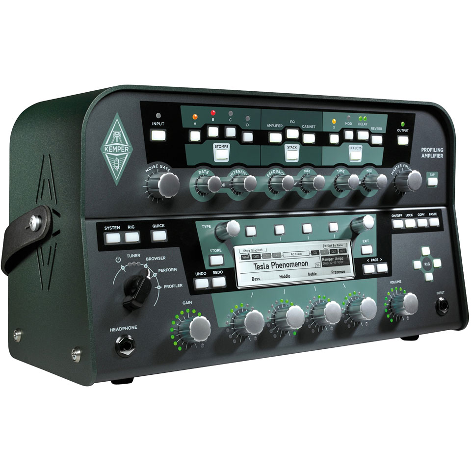 Kemper Profiling Amp PowerHead BLK Preamp E-Gitarre Kemper Profiling Amp PowerHead BLK Preamp E-Gitarre von Kemper