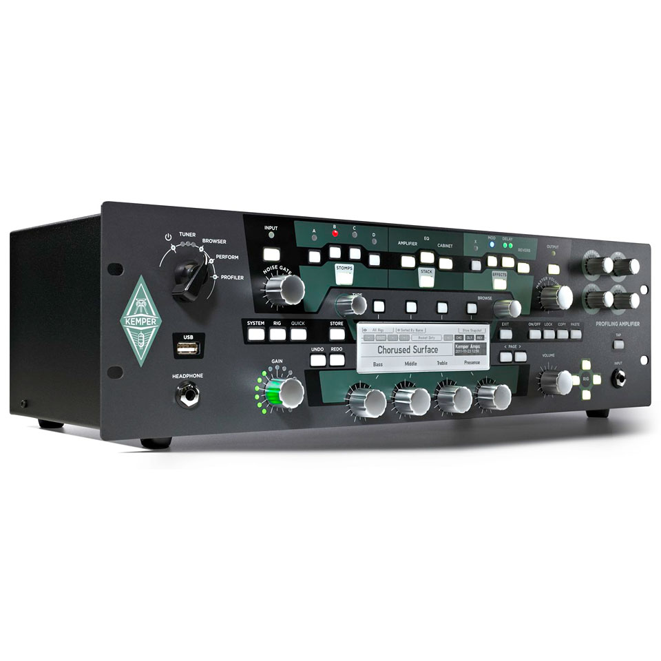 Kemper Profiling Amp PowerRack Preamp E-Gitarre von Kemper