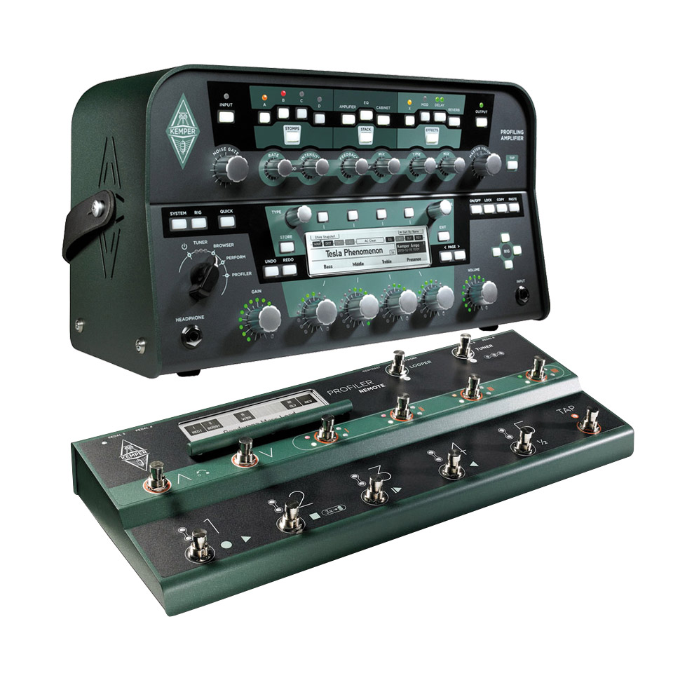 Kemper Set Profiling Power Head + Remote Preamp E-Gitarre Kemper Set Profiling Power Head + Remote Preamp E-Gitarre von Kemper