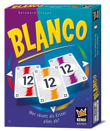 Kendi Games Blanco – Wer räumt die Kartenraster zuerst leer? Kendi Games Blanco – Wer räumt die Kartenraster zuerst leer? von Kendi Games