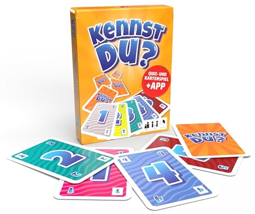 KennstDu? - Das interaktive Kartenspiel mit App für iOS und Android, Quizspaß und Zahlenspaß, lustiges Gesellschaftsspiel, Wissensspiel, Partyspiel, Ratespiel und Familienspiel (Zahlen) von KennstDu?