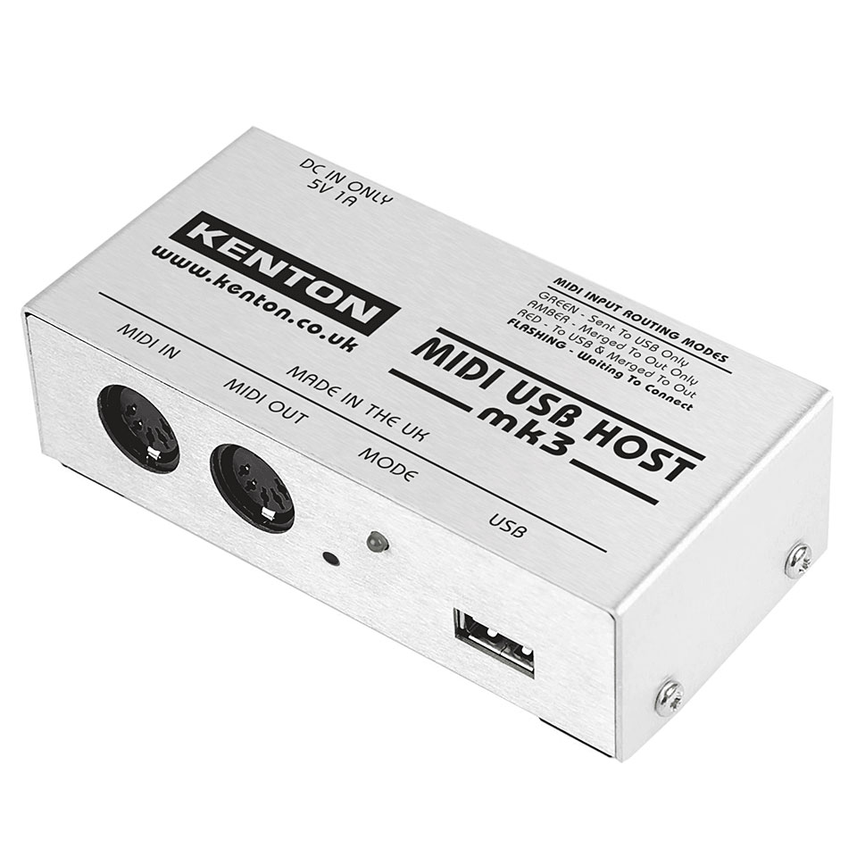 Kenton MIDI USB Host MIDI-Interface Kenton MIDI USB Host MIDI-Interface von Kenton