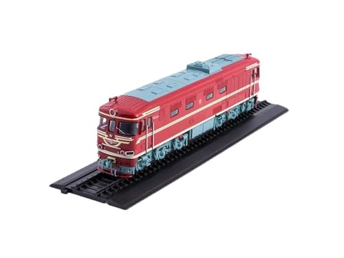 Keraldinv High Speed Mainline Passenger Diesel Locomotive TEP60 Excluding Tracks Diesel Locomotive 1/87 Collectible Model JLKN007 von Keraldinv