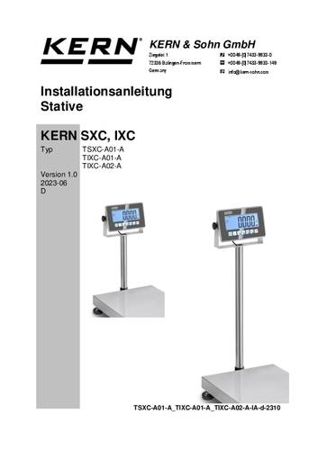 Kern IXC-A01 Stativ IXC-A01 von Kern
