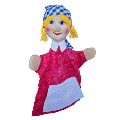 Kersa 12550 - Kasperfigur Gretel, 30 cm Handpuppe von Kersa