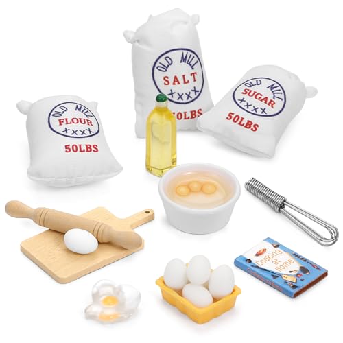 Kesote Wichtel Zubehör Weihnachten Wichtel Set Backen 17 PCS Wichtelzubehör 1/12 Puppenhaus Zubehör Miniatur Deko für Wichtelhaus Wichteltür Weihnachtswichtel Küche DIY Kesote Wichtel Zubehör Weihnachten Wichtel Set Backen 17 PCS Wichtelzubehör 1/12 Puppenhaus Zubehör Miniatur Deko für Wichtelhaus Wichteltür Weihnachtswichtel Küche DIY von Kesote