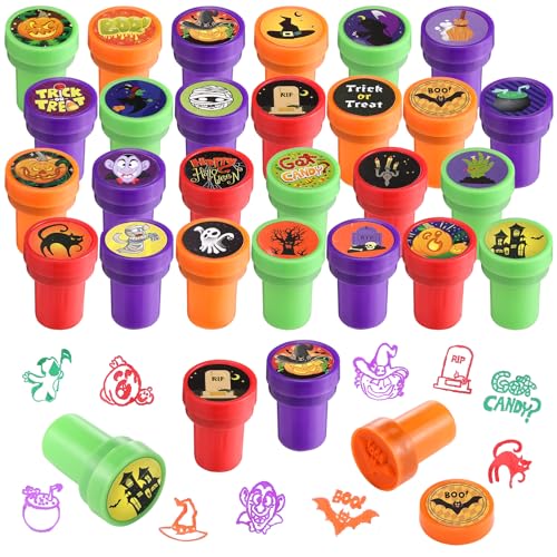Kesote Stempel Kinder 26 Stempel Halloween Stempelset Geschenk Set Mitgebsel Party Deko Kesote Stempel Kinder 26 Stempel Halloween Stempelset Geschenk Set Mitgebsel Party Deko von Kesote