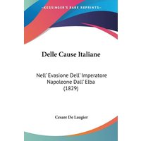 Delle Cause Italiane von Kessinger Publishing, LLC