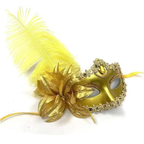 Federmaske, Strasssteine, Maskerade-maske, Blumen-mode, Halbgesichtsmaske, Weihnachten, Karneval, Party, Abschlussball, Masken Für Frauen Federmaske, Strasssteine, Maskerade-maske, Blumen-mode, Halbgesichtsmaske, Weihnachten, Karneval, Party, Abschlussball, Masken Für Frauen von Keuyeo