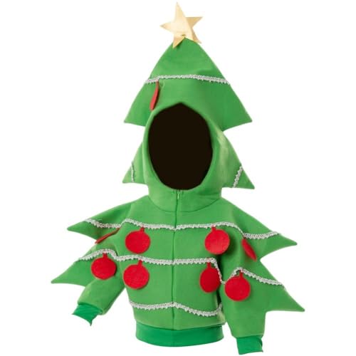 Keuyeo Weihnachtsbaum-kostüm, Neuartiges Cosplay-kostüm, Kinder-anzieh-outfits Für Weihnachtspartys Mottoparty von Keuyeo