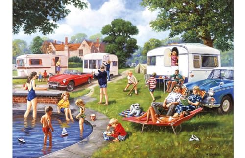 Kevin Walsh K33014 Nostalgie Caravan Holiday 1000 Teile Puzzle von Kevin Walsh