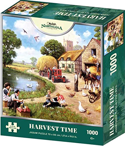 Kevin Walsh K33007 Nostalgie Harvest Time 1000 Teile Puzzle Mehrfarbig von Kevin Walsh