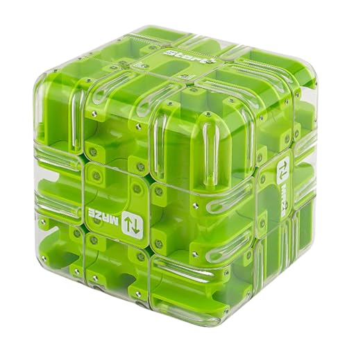 3D Puzzle Maze Game Sensory 3D Maze für Kinder 8-12 (grün) von Kexpery
