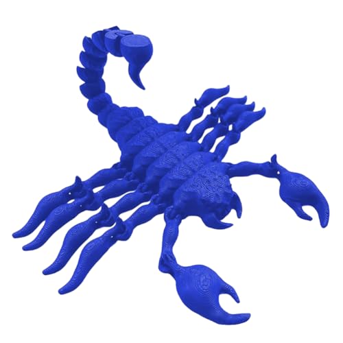 Kexpery 3D artikulierte Tierfiguren kreative Skorpion -Taktildekoration for Schreibtisch und Haus Kexpery 3D artikulierte Tierfiguren kreative Skorpion -Taktildekoration for Schreibtisch und Haus von Kexpery