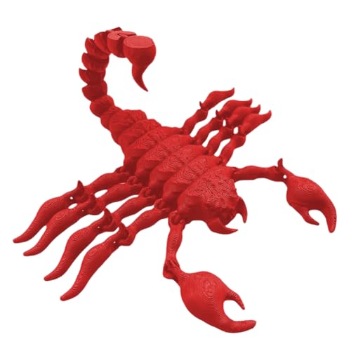 Kexpery 3D artikulierte Tierfiguren kreative Skorpion -Taktildekoration for Schreibtisch und Haus Kexpery 3D artikulierte Tierfiguren kreative Skorpion -Taktildekoration for Schreibtisch und Haus von Kexpery