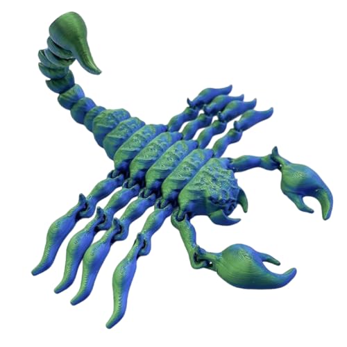 Kexpery 3D artikulierte Tierfiguren kreative Skorpion -Taktildekoration for Schreibtisch und Haus Kexpery 3D artikulierte Tierfiguren kreative Skorpion -Taktildekoration for Schreibtisch und Haus von Kexpery
