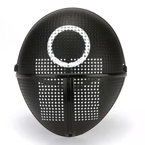 Kexpery Calamari Spielmaske Cosplay Zubehör Motive Quadrat Kreis Dreieck Maske Kostüm Halloween Party Rolle Spielen von Kexpery