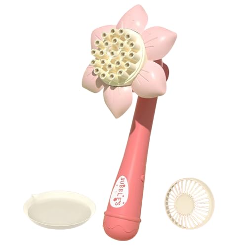 Kexpery Elektrische Seifenblasen, Sonnenblume, Maschine für Party und Geschenk, Spielzeug für Kinder von Kexpery