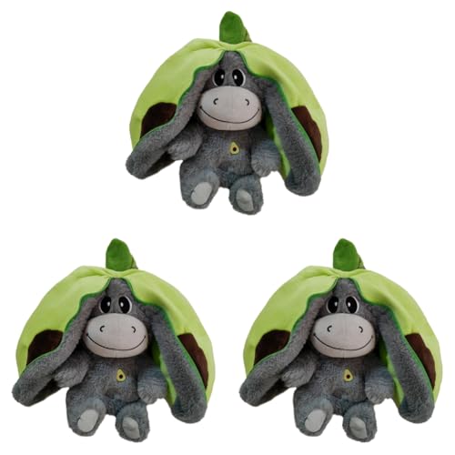 Kexpery Eselpuppenfrucht mit Atemwegsbewegung Spielzeug süßes Baby Cartoon zum Schlaf und Entspannung Kexpery Eselpuppenfrucht mit Atemwegsbewegung Spielzeug süßes Baby Cartoon zum Schlaf und Entspannung von Kexpery