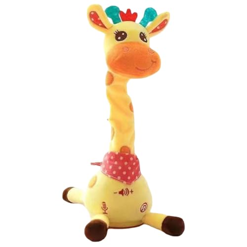 Kexpery Giraffe Elektronisches Spielzeug, interaktiv, mit Musik und Wiederholung, für Kinder, originelles und lehrreiches Geschenk Kexpery Giraffe Elektronisches Spielzeug, interaktiv, mit Musik und Wiederholung, für Kinder, originelles und lehrreiches Geschenk von Kexpery