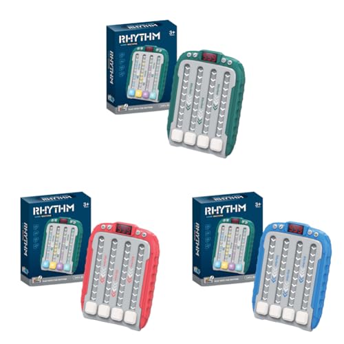 Kexpery Kompakt tragbare Spielekonsole, geeignet for elektronische Spiele Aller Altersgruppen Elektronische Rhythmus -Spielekonsole von Kexpery