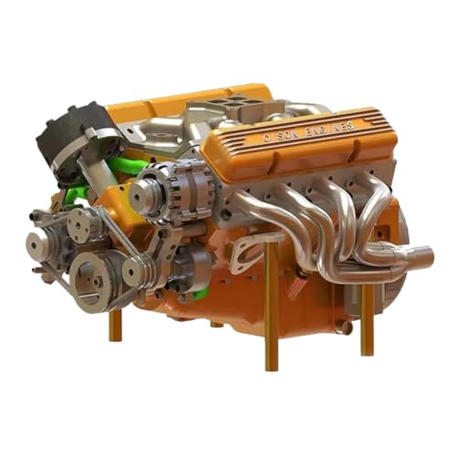Kexpery Machen Sie Ihren eigenen Miniatur -Benzin -V8 -Motor mit diesem langlebigen und realistischen Modellierungskit zur Dekoration und Sammlung Kexpery Machen Sie Ihren eigenen Miniatur -Benzin -V8 -Motor mit diesem langlebigen und realistischen Modellierungskit zur Dekoration und Sammlung von Kexpery