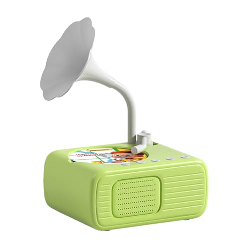 Kexpery Plattenspieler für Kleinkinder mit Rednern, Lerntelefonograph, für Kinder (grün) von Kexpery