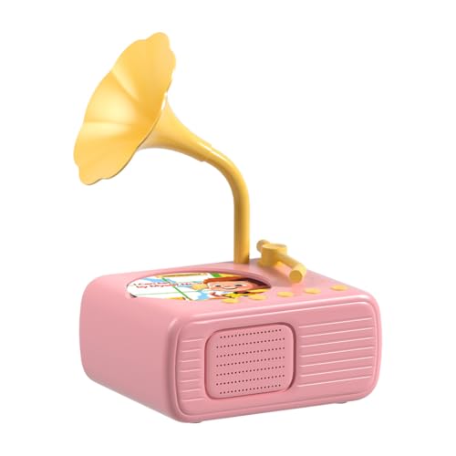 Kexpery Plattenspieler für Kleinkinder mit Rednern, pädagogischer Phonograph für Kinder (Rosa) von Kexpery