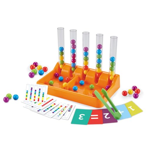 Kexpery STEM-Spielzeug Feinmotorik Vorschulspielzeug Perlen-Matching-Set Farbabstimmung Sortierspiele Interaktives Spielzeug for Kinder ab 3 Jahren von Kexpery