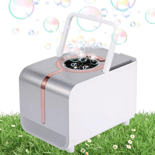 Kexpery Seifenblasenmaschine mit LED-Licht, automatisch, keine von Kexpery