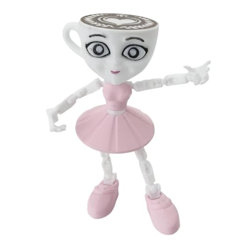 Kexpery Tierfigur 3D aus ABS, Modell für Büro, Anime, vielseitig, für Schulstimmung von Kexpery
