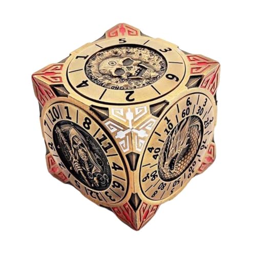 Kexpery Tournant Roulette 7 in 1 Metal -Rollenspiel -Spielen, die gegen Verschleiß for die Brettspiele abends sind von Kexpery