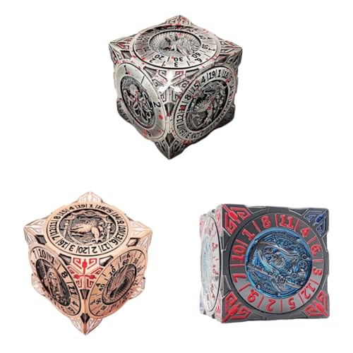 Kexpery Tournant Roulette 7 in 1 Metal -Rollenspiel -Spielen, die gegen Verschleiß for die Brettspiele abends sind von Kexpery